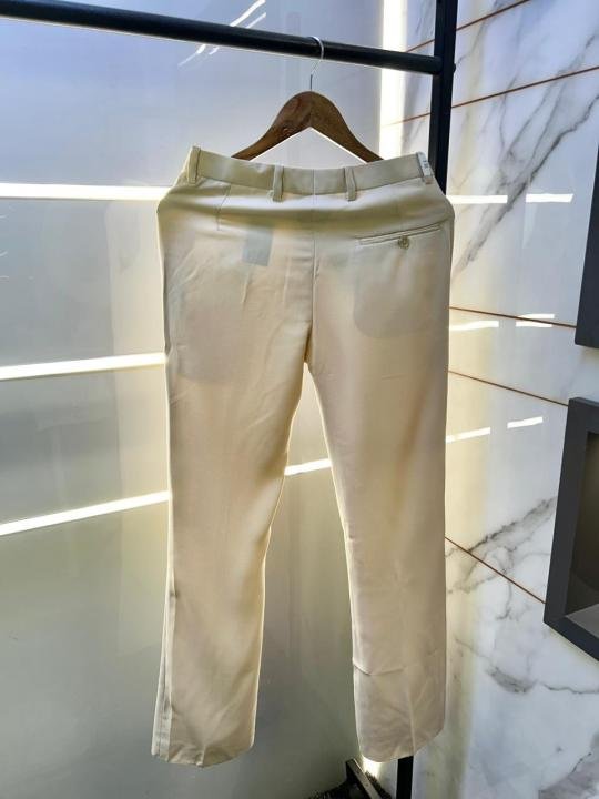 Balmain Paris Imported Beige Super Premium Korean Trouser F3648-be - Best Price Online - Bootery - Image 3