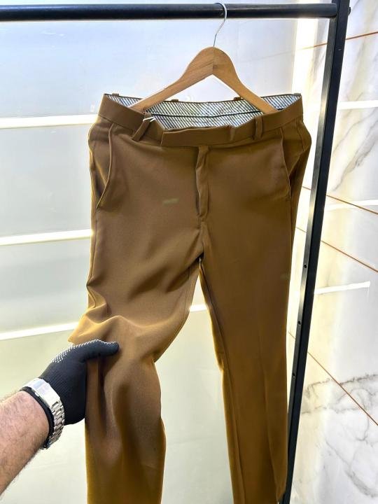 Buy Balmain Paris Imported Brown Super Premium Korean Trouser F3648-br Online in India - Bootery - Image 4