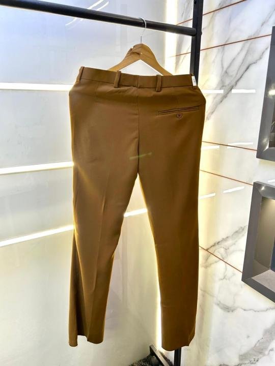 Buy Balmain Paris Imported Brown Super Premium Korean Trouser F3648-br Online in India - Bootery - Image 3