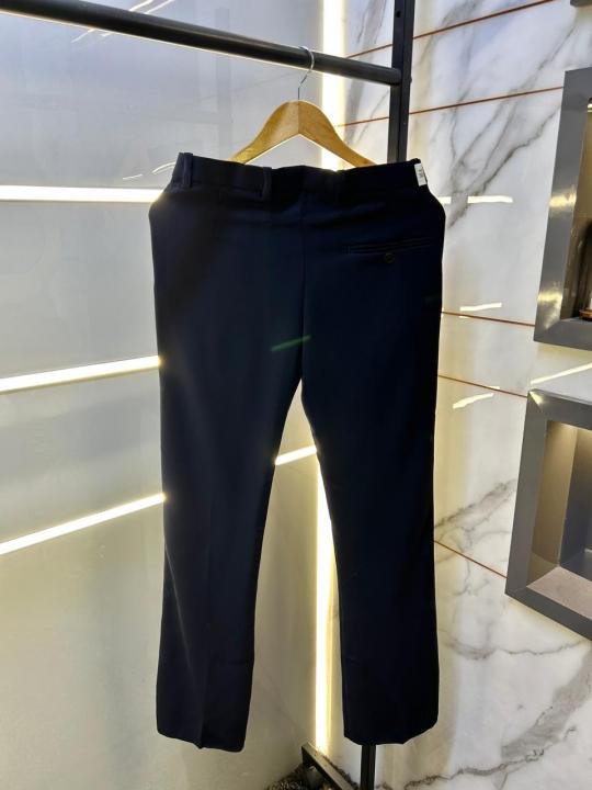 Balmain Paris Imported Navy Super Premium Korean Trouser F3648-ny - Image 3