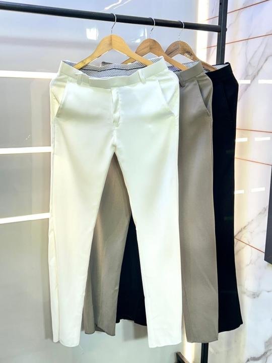 Buy Balmain Paris Imported Black Super Premium Korean Trouser F3648-bl Online in India - Bootery - Image 2