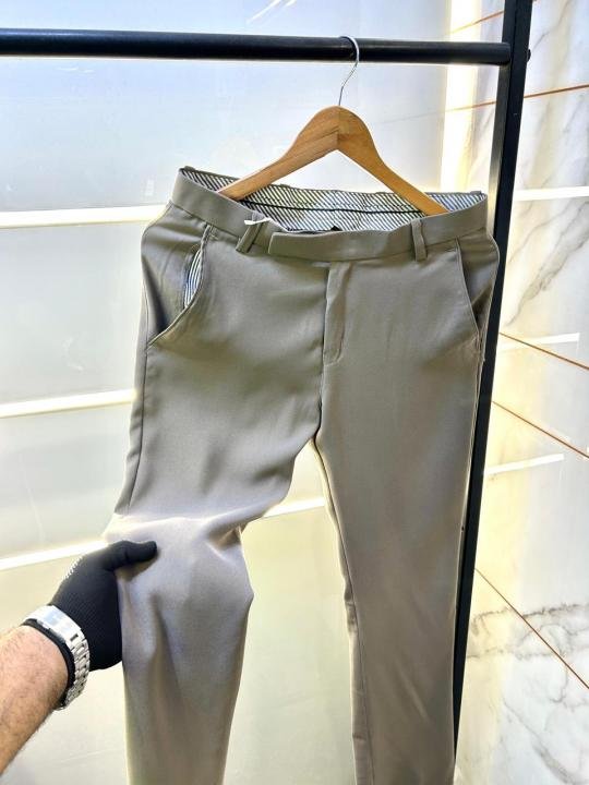 Balmain Paris Imported Dark Grey Super Premium Korean Trouser F3648-dgy Price in India - Buy at Bootery - Image 4