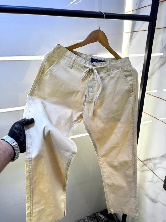 Ralph Lauren Imported Cotton Blind Cream Super Premium Trouser F3140-cr Price in India - Style 1 - Buy at Bootery - Image 4