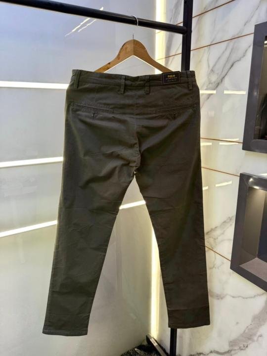 Ralph Lauren Imported Olive Premium Cotton Pant With Brand Packing F2967-ol Price in India - Buy at Bootery - Image 3