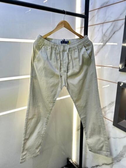 Ralph Lauren Imported Grey Super Premium Linen Blend Trouser F3188-gy - Best Price Online - Style 1 - Bootery