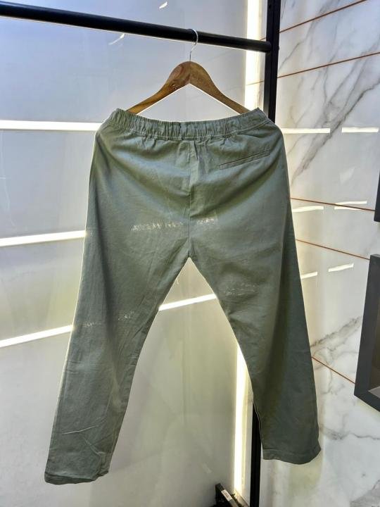 Ralph Lauren Imported Dark Grey Super Premium Linen Blend Trouser F3188-dgy Price in India - Style 1 - Buy at Bootery - Image 7
