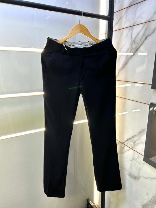 Balmain Paris Imported Black Super Premium Korean Trouser F3469-bl