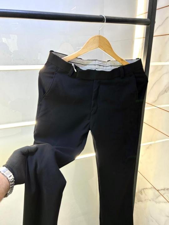 Balmain Paris Imported Black Super Premium Korean Trouser F3469-bl Price in India - Buy at Bootery - Image 3