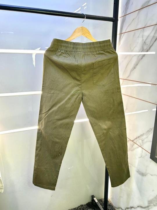 Ralph Lauren Polo Brown Linen Super Premium Trouser F3069-br - Image 4