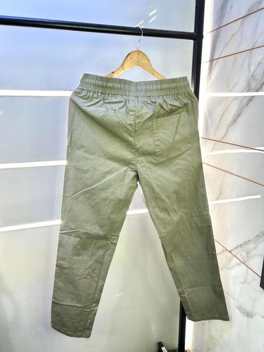 Ralph Lauren Polo Green Linen Super Premium Trouser F3069-gr - Best Price Online - Bootery - Image 4