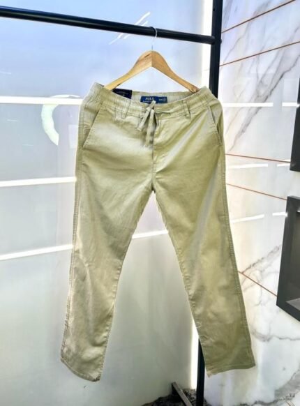 Ralph Lauren Polo Classic Linen Khakhi Super Premium Trouser F2824-kh Price in India - Buy at Bootery
