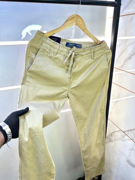 Ralph Lauren Polo Classic Linen Khakhi Super Premium Trouser F2824-kh - Image 5