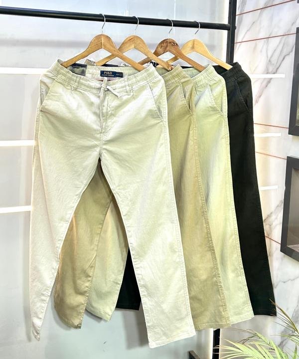 Ralph Lauren Polo Classic Linen Beige Super Premium Trouser F2824-be Price in India - Buy at Bootery - Image 3