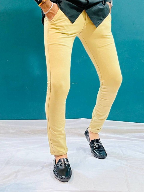 Calvin Klein Cream Premium Trouser 171 - Image 3