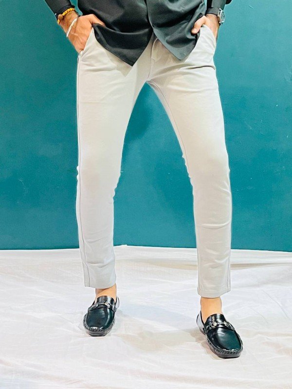 Calvin Klein Calvin Kelin Grey Premium Trouser 171 - Image 4