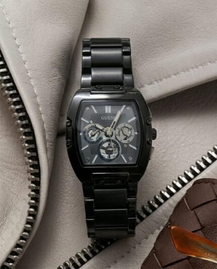 Guess Phoenix full Black Watch for Men - Best Price Online - Bootery