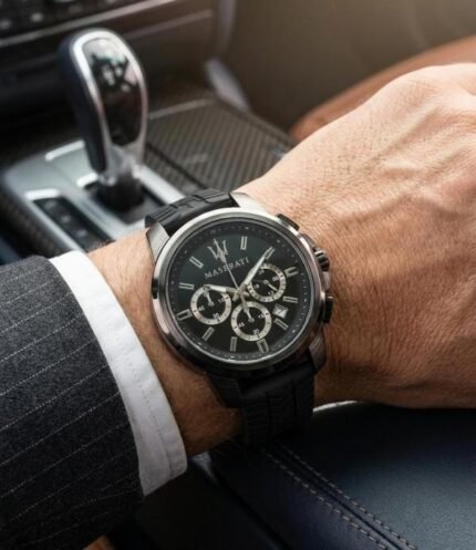 Maserati Potenza - J265 Full Black Watch for Men - Best Price Online - Bootery