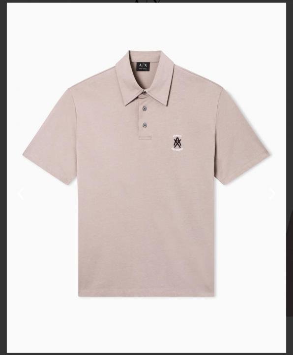 Armani Exchange Cream Polo Premium Collar Neck T-shirt F3706-cr Price in India - Buy at Bootery - Image 7