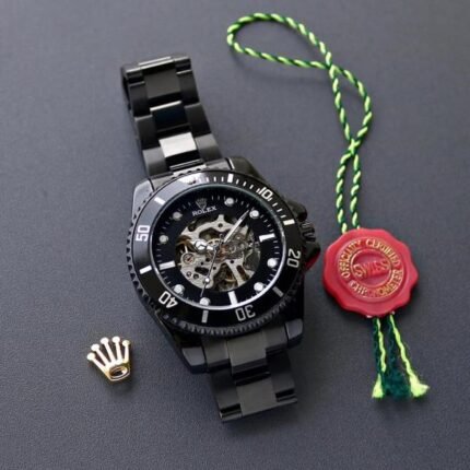 Rolex Oyster Perpetual skeleton Watch Price in India - Buy at Bootery - Image 2