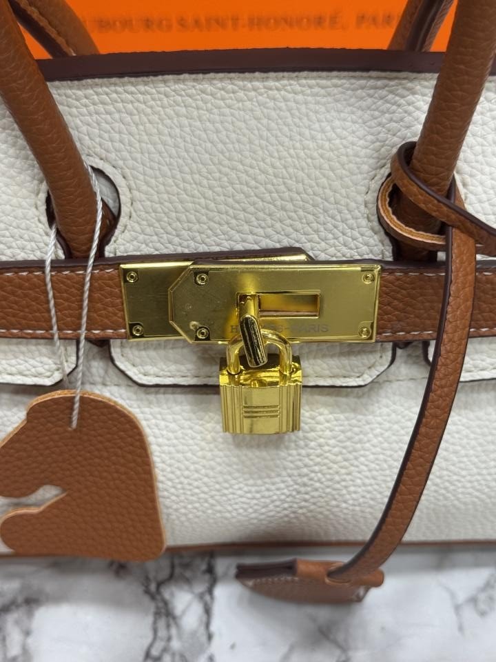 Hermes Togo Horseshoe Birkin Handbag With OG Box And Dust Bag With Carry Bag - Best Price Online - Style 1 - Bootery - Image 4