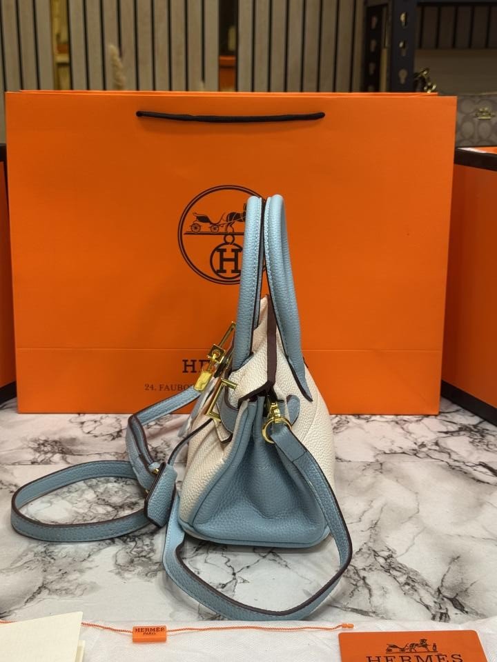 Buy Hermes Togo Horseshoe Birkin Handbag With OG Box And Dust Bag With Carry Bag Online in India - Style 2 - Bootery - Image 3