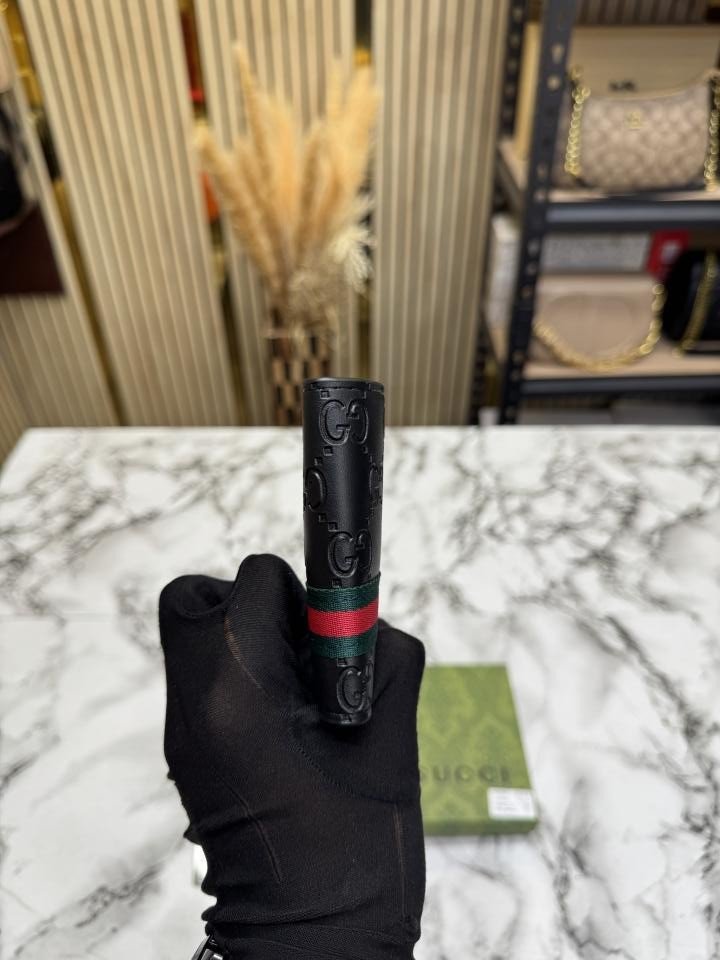 Gucci Signature GG Web Stripe Leather Bifold Wallet With Og Box And Dust Bag Black - Best Price Online - Bootery - Image 7