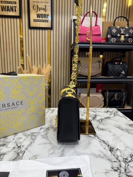 Versace Baroque Chain Shoulder Bag With Box And Dust Bag - Best Price Online - Style 2 - Bootery - Image 3