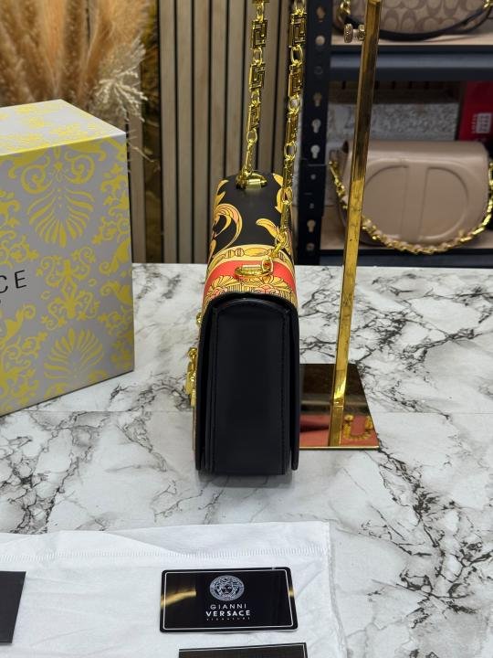 Versace Baroque Chain Shoulder Bag With Box And Dust Bag Price in India - Style 3 - Buy at Bootery - Image 4