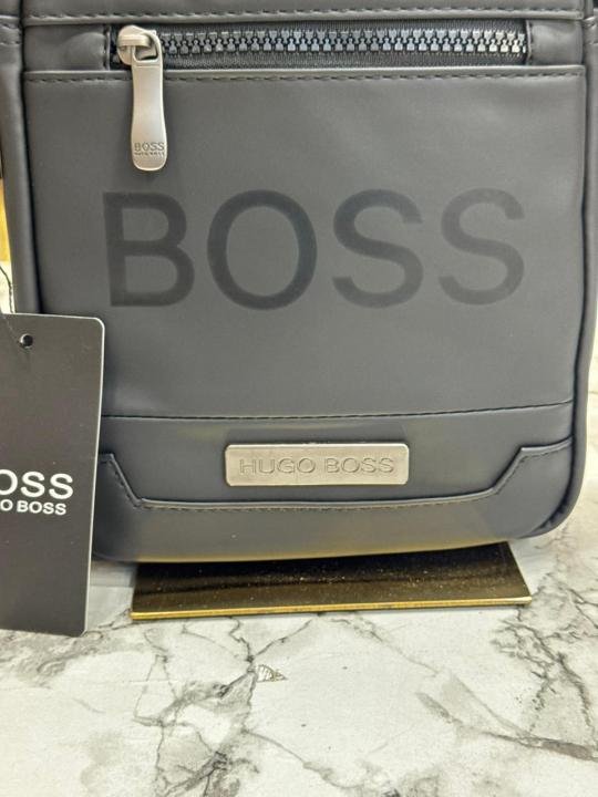 Hugo Boss Mini Crossbody Sling Bag Black Logo Price in India - Buy at Bootery - Image 4