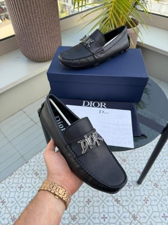 Buy Dior Logo Premium Loafers Surplus Calf Leather Quality With All Accessories HX018 Shoes Online in India - Bootery