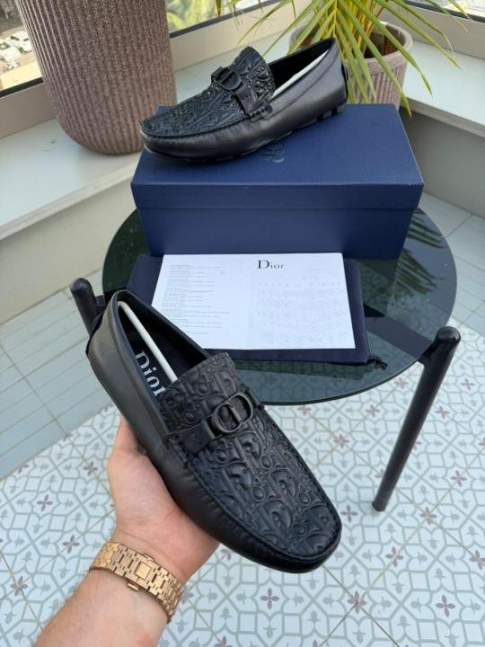 Dior Odeon Premium Loafers Surplus Calf Leather Quality With All Accessories HX017 Shoes Price in India - Buy at Bootery
