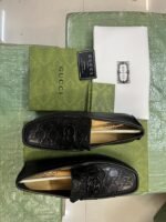 GuccI Monogram Premium Loafers Surplus Calf Leather Quality With All Accessories HX009 Shoes Price in India - Buy at Bootery - Image 2