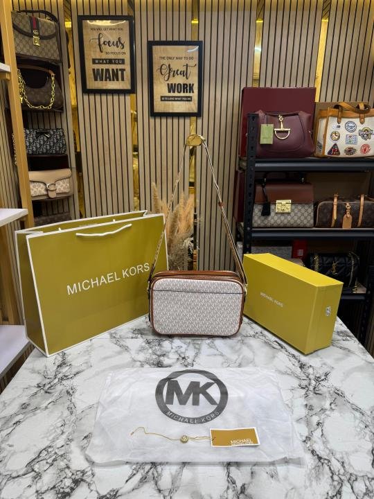 Buy Michael Kors Maeve Shoulder Bag With Box And Dust Bag Including Carry Bag Online in India - Style 4 - Bootery - Image 3