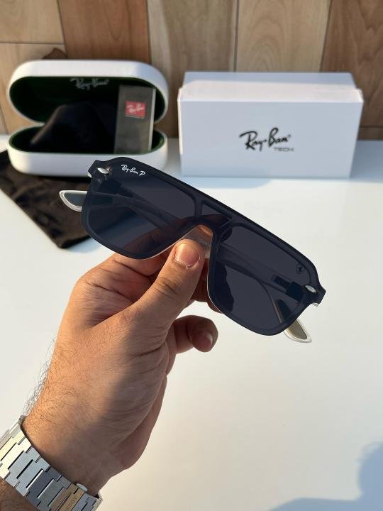 Buy Ray-Ban 4904 White Black Sunglasses Online in India - Bootery - Image 3