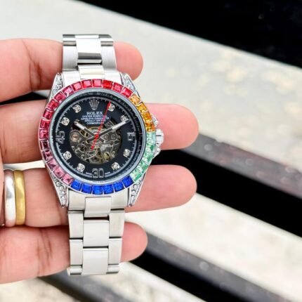 Buy Rolex Oyster Perpetual Daytona Rainbow Automatic Watch Online in India - Bootery