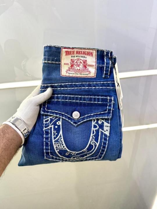 True Religion Imported Blue Super Premium Denim F3553-bu - Best Price Online - Bootery - Image 5