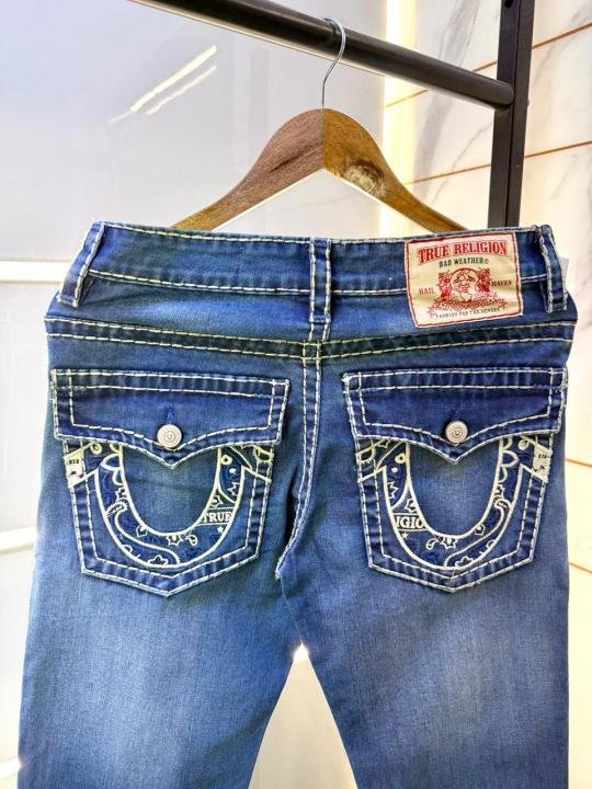True Religion Imported Blue Super Premium Denim F3553-bu - Best Price Online - Bootery - Image 3