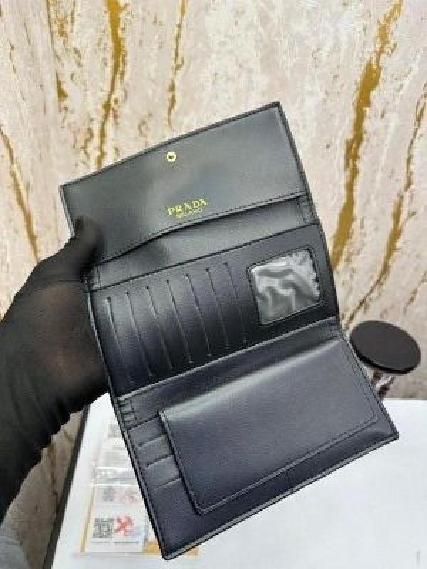 Prada Wallet Premium Quality With OG Box 1983-1 - black Price in India - Buy at Bootery - Image 7