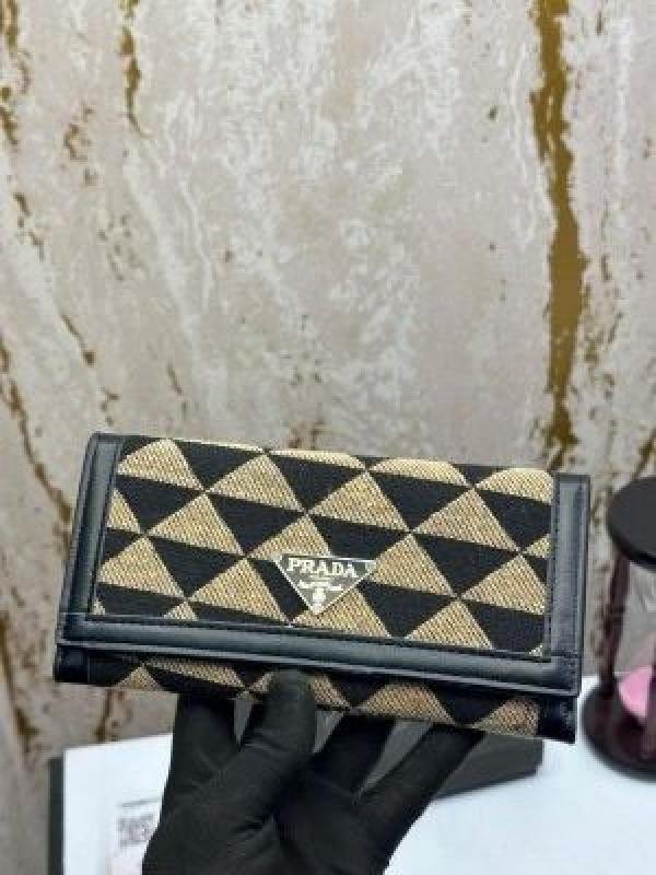 Prada Wallet Premium Quality With OG Box 1983-1 - black Price in India - Buy at Bootery - Image 5