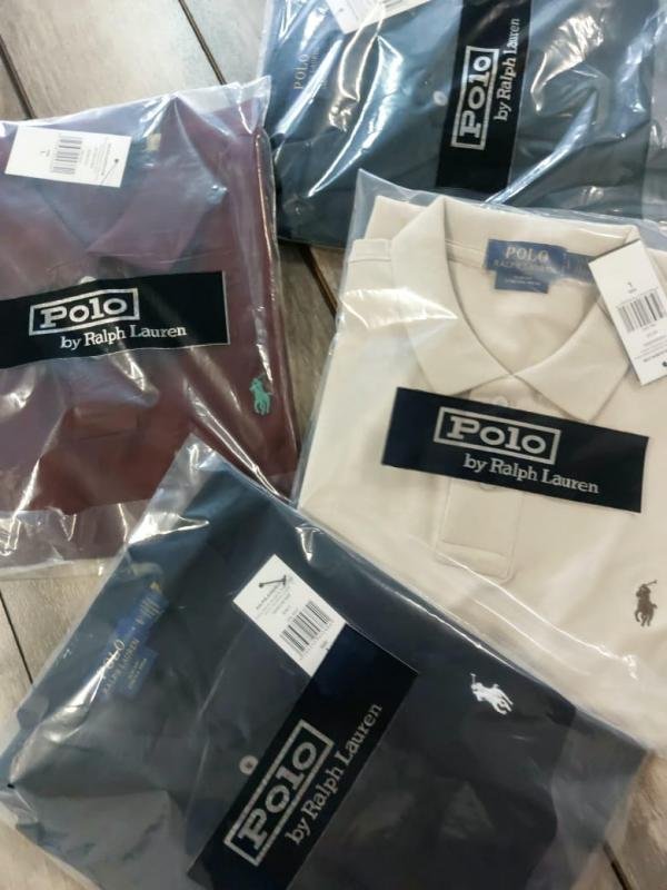 Ralph Lauren Ralph Lauren Brown Polo Premium Collar Neck T-shirt F3868-br - Image 5
