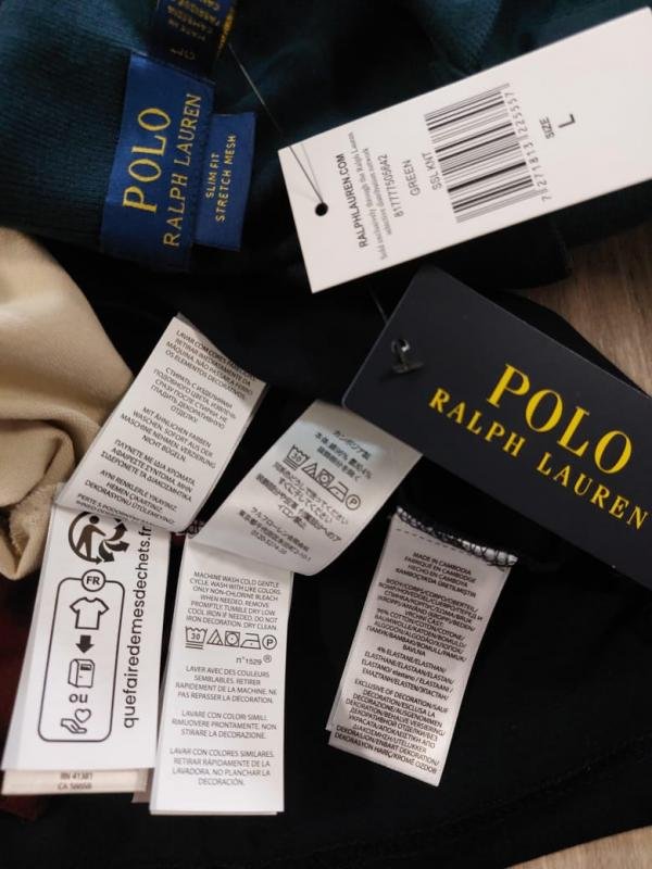 Ralph Lauren Ralph Lauren Cream Polo Premium Collar Neck T-shirt F3868-cr - Image 3