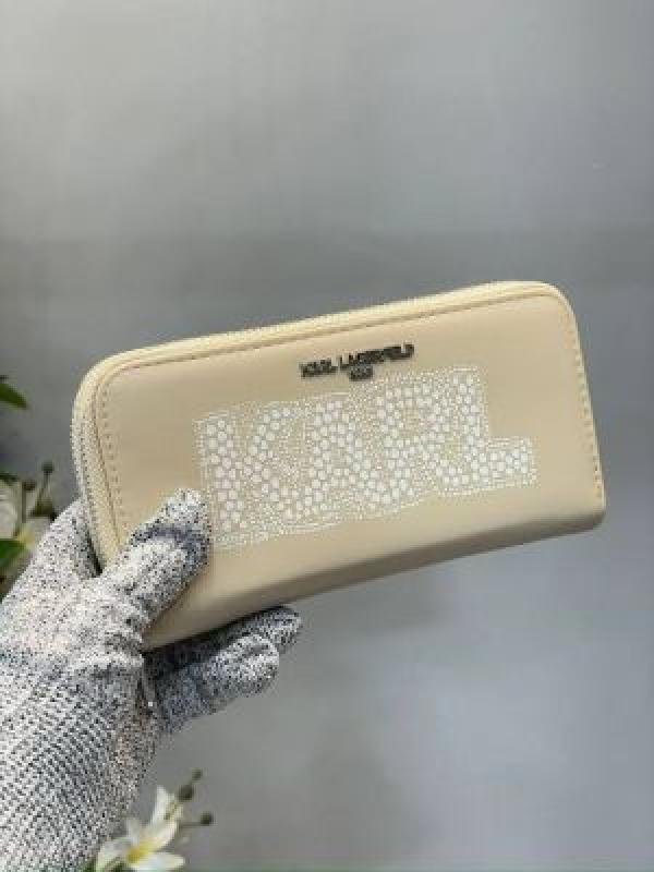 Karl Lagerfeld Premium Quality Long Wallet With Box