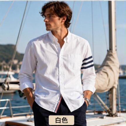 Buy Thom Browne Imported White Premium Shirt Online in India - Bootery - Image 2