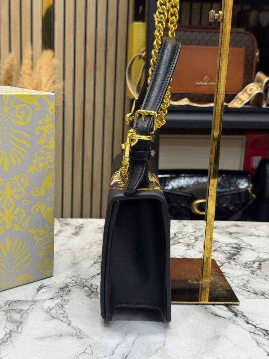 Versace Jeans Couture Baroque Chain Shoulder Bag With Dust Bag - Image 3