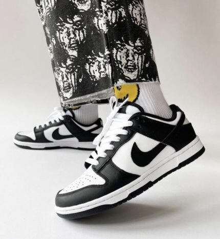 Buy Nike Sb Dunk Low Panda Leather Quality Shoes Online in India - Bootery