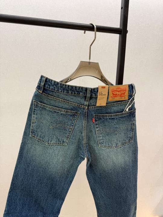 Levi's Levis Imported Blue Super Premium Denim F3885-bu1 - Image 5