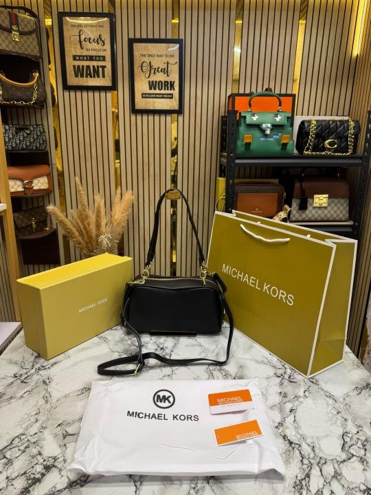 Michael Kors Michael Kor S Charm Shoulder Bag With Box And Dust Bag - Image 3