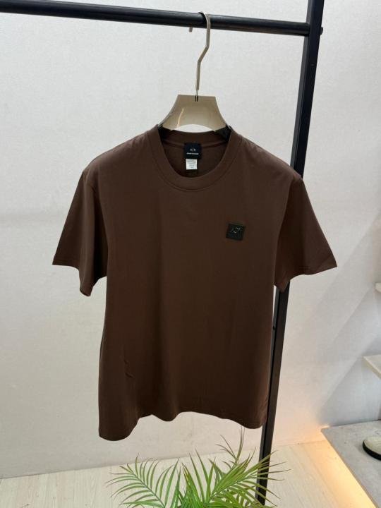 Armani Exchange Armani Exchange Brown Premium Round Neck T-shirt F3751-br