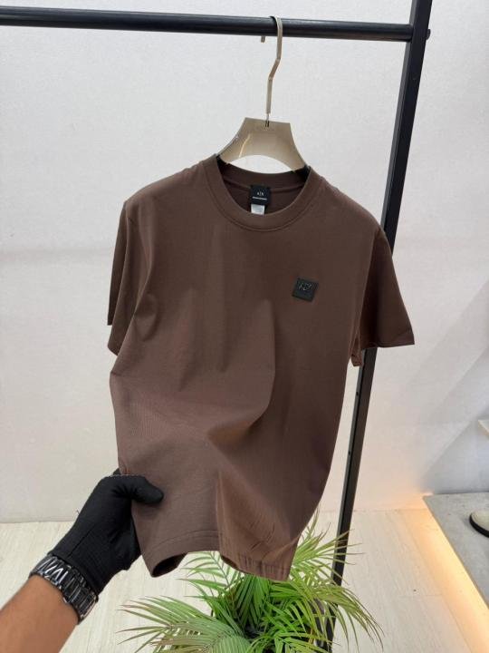 Armani Exchange Armani Exchange Brown Premium Round Neck T-shirt F3751-br - Image 3