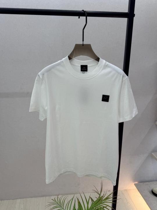 Armani Exchange Armani Exchange White Premium Round Neck T-shirt F3751-wh